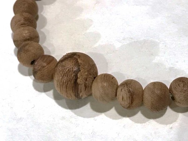 画像2: 腕輪　沈香（じんこう）尺二玉　共仕立 (2)